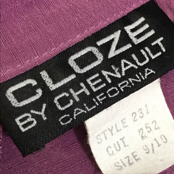 Cloze by Chenault of California 2pc Set - Picture 3 of 5